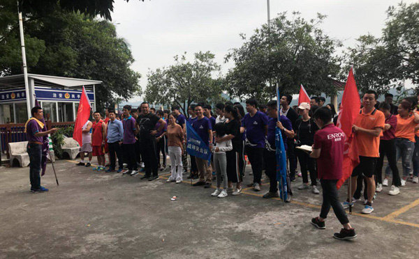 金馬爭霸賽火箭隊(duì)8公里徒步拉練，振奮人心！